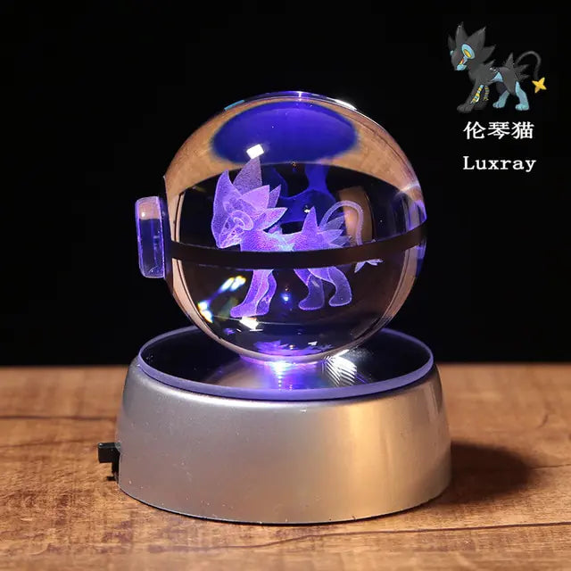 Pokémon Crystal Ball 3D Toys