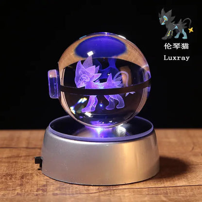 Pokémon Crystal Ball 3D Toys