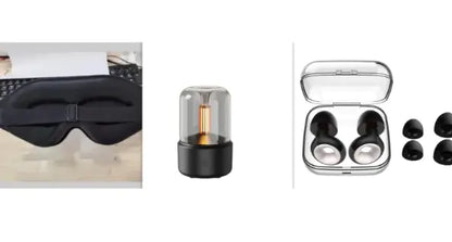 Atmosphere Light Humidifier – Candlelight Aroma Diffuser with LED Night Light