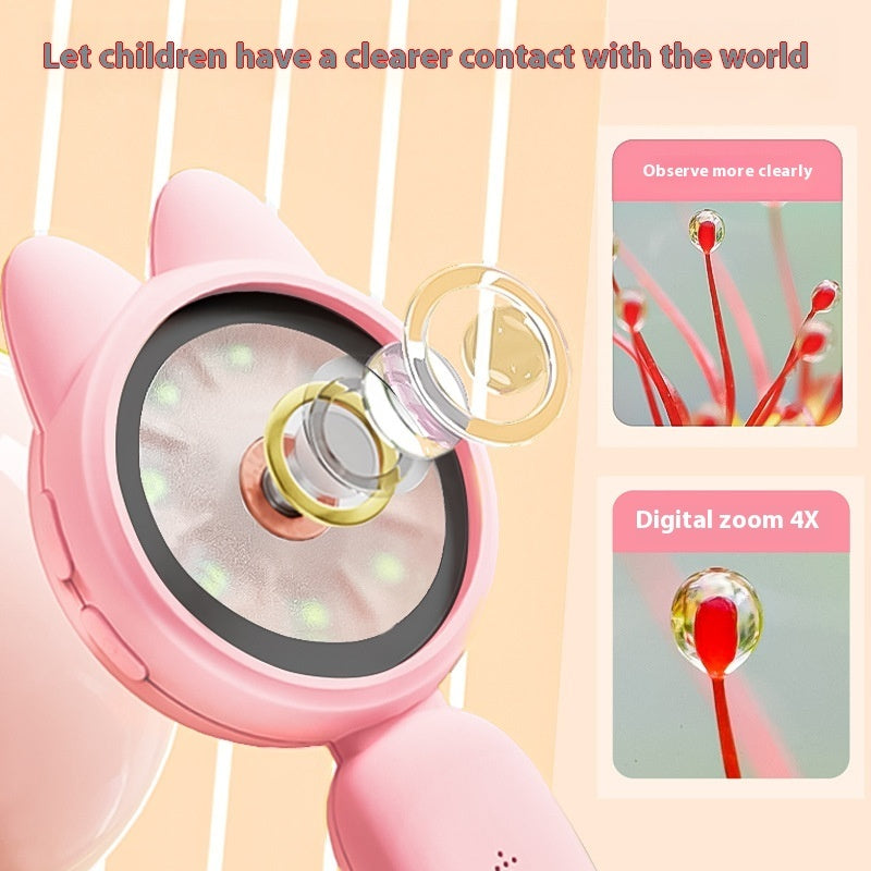 HD Handheld Electronic Magnifying Glass With Screen Digital Microscope