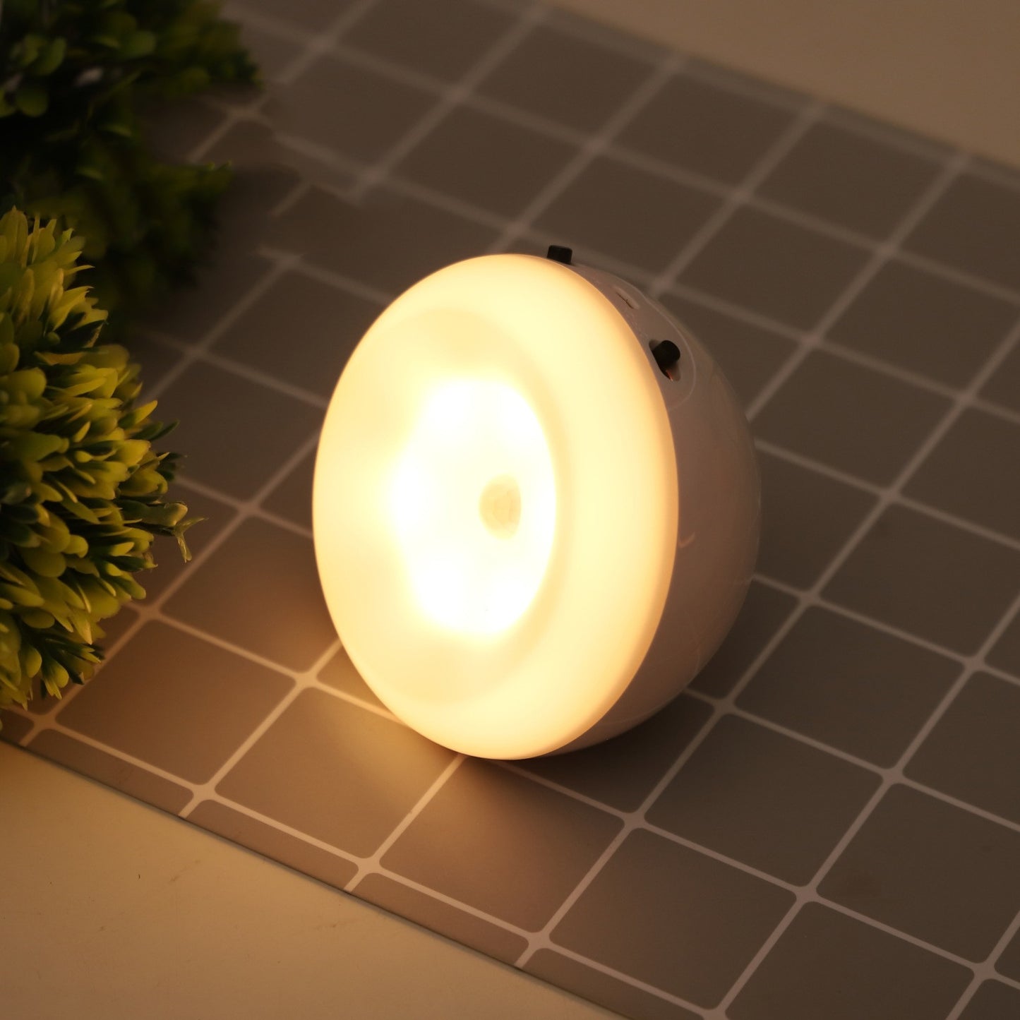led night light rechargeable human induction lamp