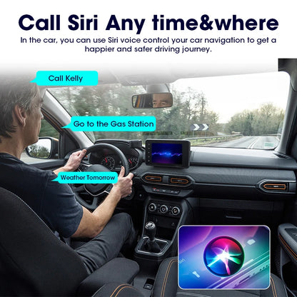 NEW Mini Box Wired To Wireless CarPlay Android Auto Wireless Adapter Plug And Play Universal