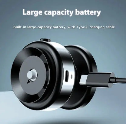 Magnetic Car Phone Holder – Upgraded Vacuum Adsorption with 360° Rotation