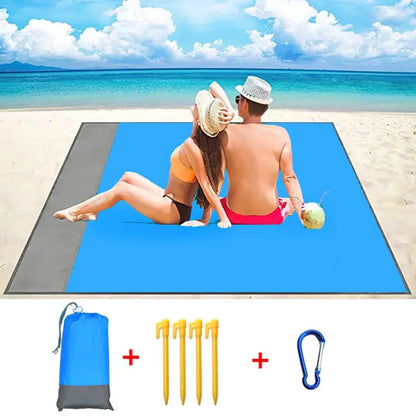 Ultimate Sand-Free Beach Mat – Large Waterproof and Quick-Dry Outdoor Blanket