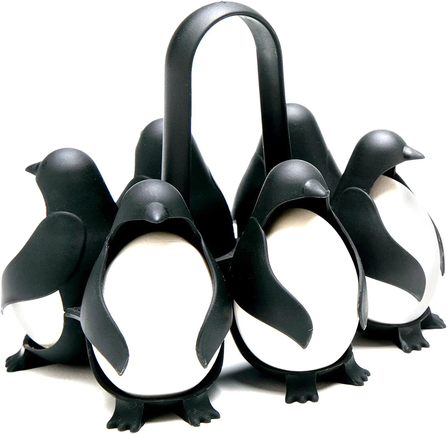 Penguin-Shaped Boiled Egg Cooker – 3-in-1 Egg Holder for Cooking, Serving, and Storage