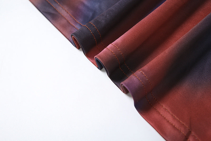 فستان ماكسي بأكمام طويلة من Let Me Think Raspberry Rhapsody