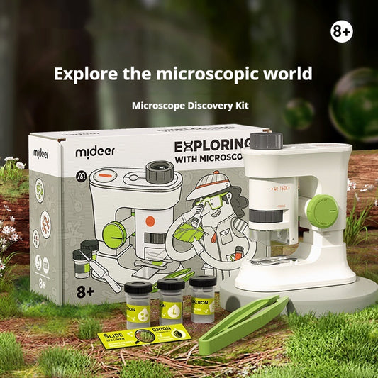 Children's HD Portable Scientific Experiment Handheld Microscope