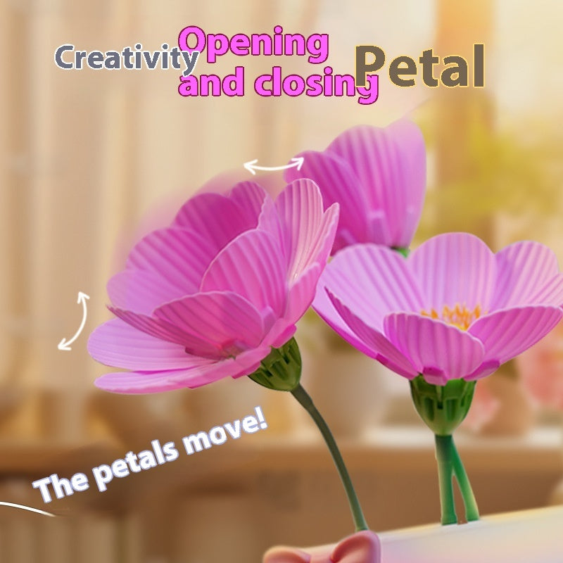 Creative Charging Automatic Flowering Atmosphere Table Lamp