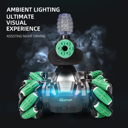 Gesture Sensing Handle Remote Control Spray Music Light Tank