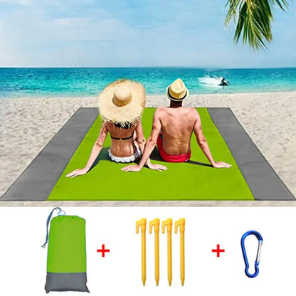 Ultimate Sand-Free Beach Mat – Large Waterproof and Quick-Dry Outdoor Blanket