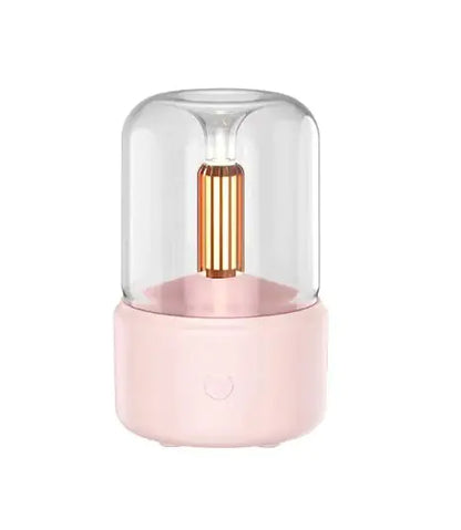 Atmosphere Light Humidifier – Candlelight Aroma Diffuser with LED Night Light