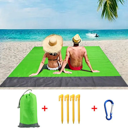 Ultimate Sand-Free Beach Mat – Large Waterproof and Quick-Dry Outdoor Blanket