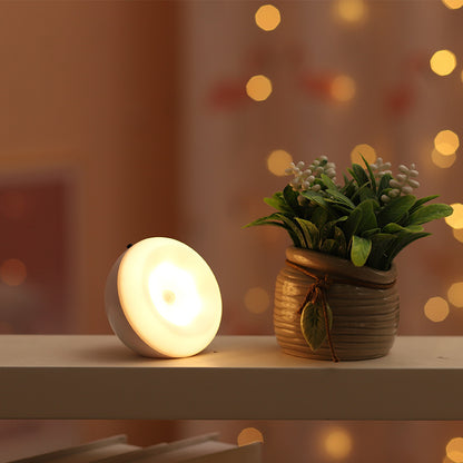 led night light rechargeable human induction lamp