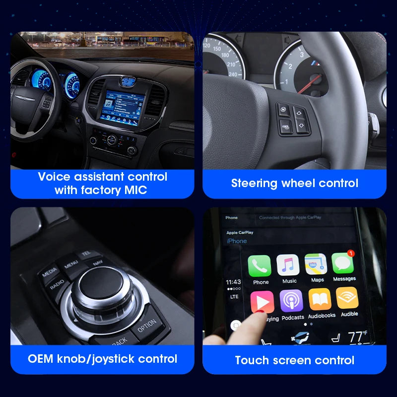 NEW Mini Box Wired To Wireless CarPlay Android Auto Wireless Adapter Plug And Play Universal