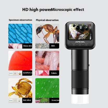 High Clearness Magnifying Photo With Screen Digital Microscope