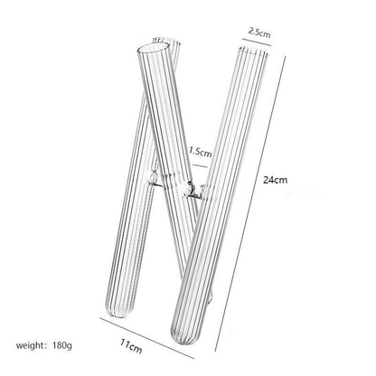 Glass Test Tube Crafts Flower Arrangement Vase Ornaments Home Decor