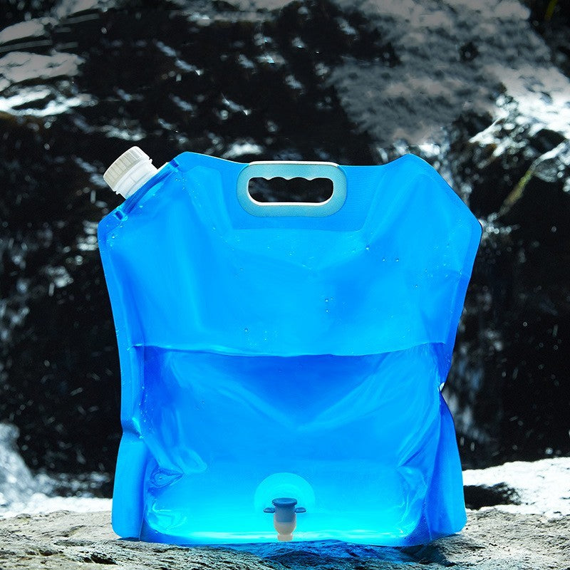 Portable Foldable Water Bag – Collapsible BPA-Free Camping Hydration Container