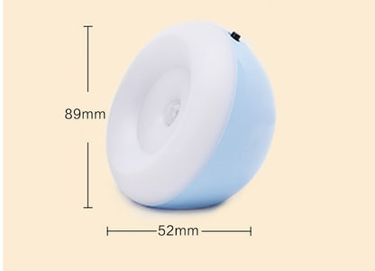 led night light rechargeable human induction lamp