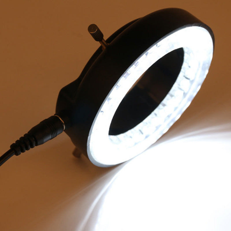 Adjustable Ring Light Source For Stereo Electron Microscope