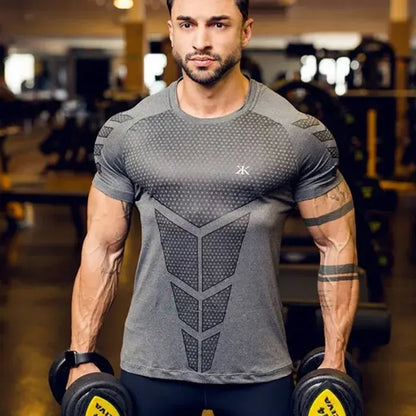 Men's Compression T-Shirt – Athletic Performance and Moisture-Wicking Sportswear