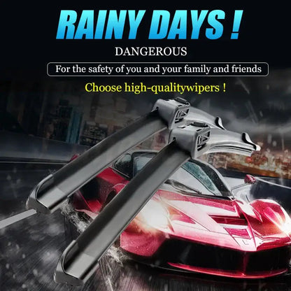 Car Front Rear Window Wiper Blades For Chery Tiggo 8 Plus Pro Max 2020 2021 2022 2023 Car Accessories Silicone 23"+18"+10"