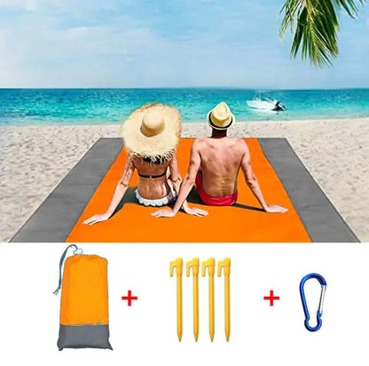 Ultimate Sand-Free Beach Mat – Large Waterproof and Quick-Dry Outdoor Blanket