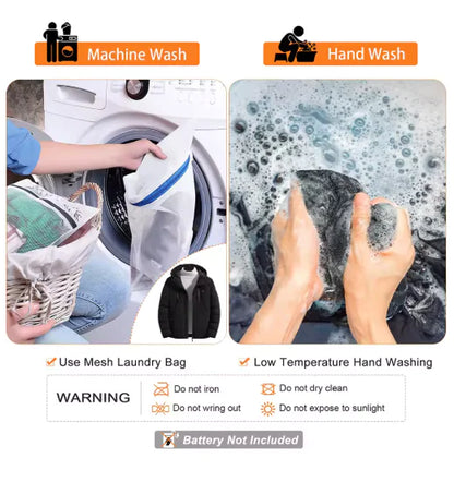 ThermaCore USB Heated Winter Jacket – 11-Zone Heating for Cold Weather Comfort