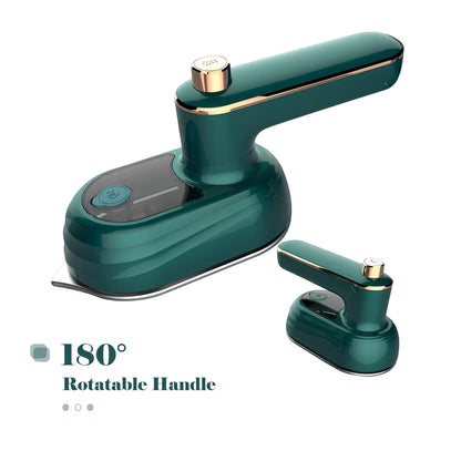 Portable Steam Iron - Compact & Travel-Friendly Handheld Steamer | Perfect for Wrinkle-Free Clothes On-The-Go
