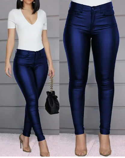 Tailored Elegance Slim Fit Pencil Pants