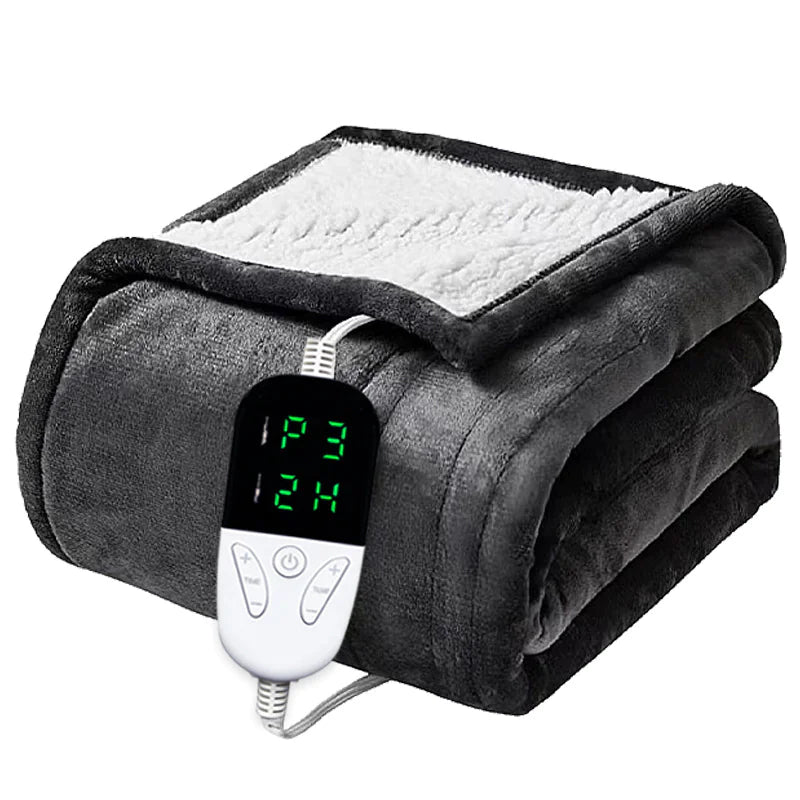 Heated Electric Blanket – 10 Heat Settings for Ultimate Comfort