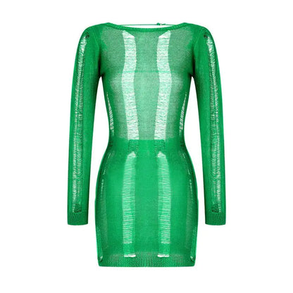 Drawstring Tie Up Dress Beach Clubwear Dress