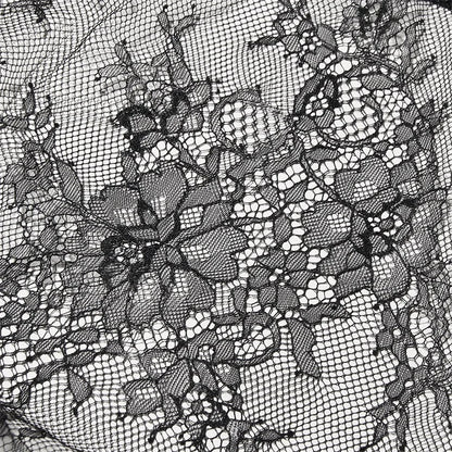 فستان ماكسي أنيق عتيق من الدانتيل بأكمام طويلة