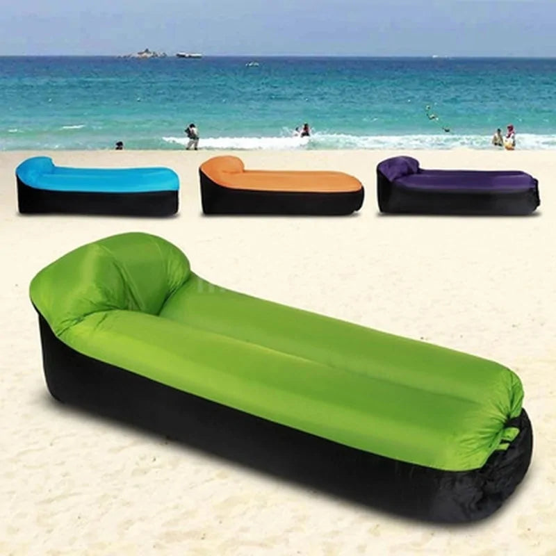 Beach Lounge Inflatable Bag – Portable Air Sofa for Outdoor Relaxation