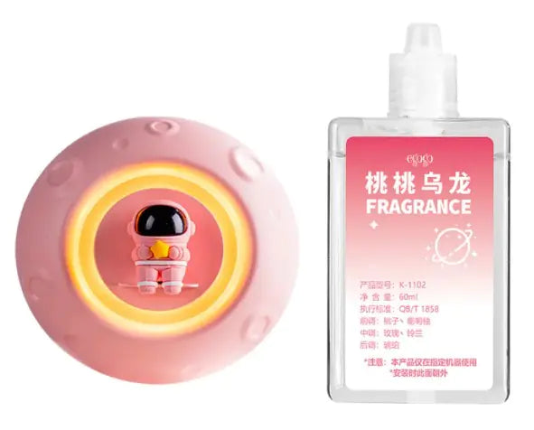 Moon Spaceman Humidifier – LED Night Light & Essential Oil Diffuser