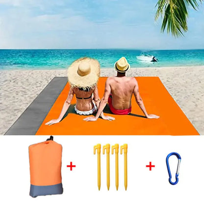 Ultimate Sand-Free Beach Mat – Large Waterproof and Quick-Dry Outdoor Blanket