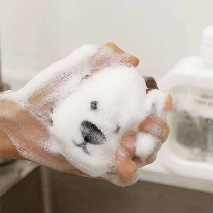 Household Cartoon Stain Remover Bear Sponge