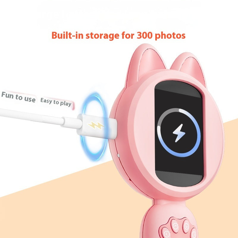 HD Handheld Electronic Magnifying Glass With Screen Digital Microscope