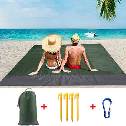 Ultimate Sand-Free Beach Mat – Large Waterproof and Quick-Dry Outdoor Blanket