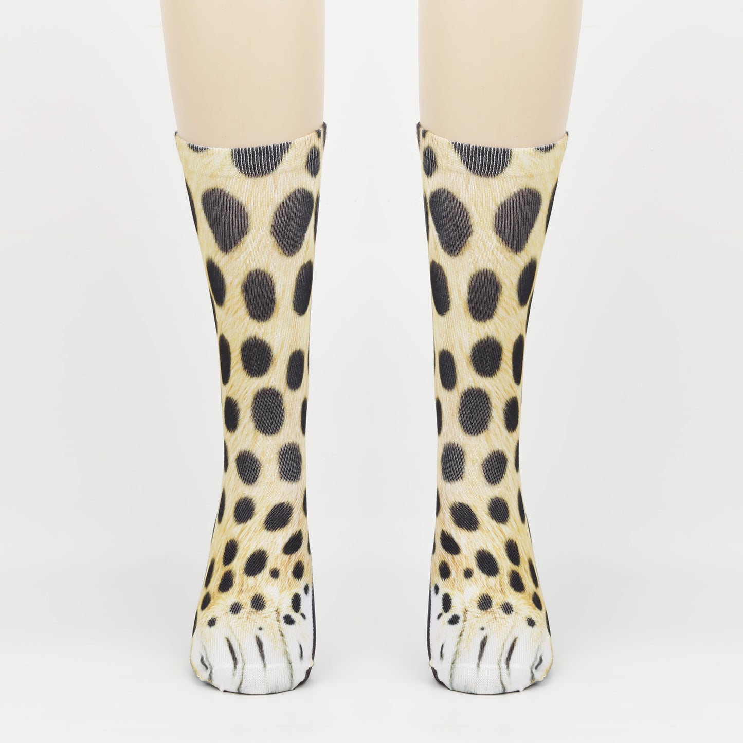 3D Animal Foot Print Socks Printed Socks