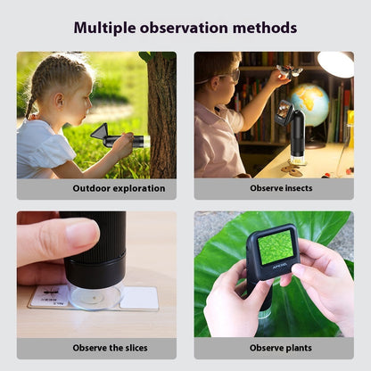 High Clearness Magnifying Photo With Screen Digital Microscope
