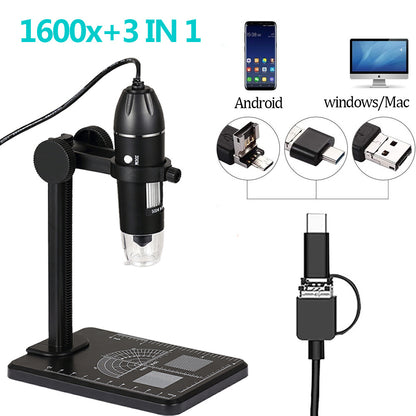 Digital Microscope With Built-In Lithium Battery