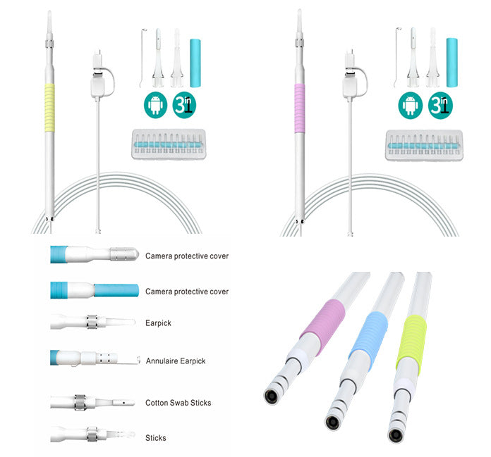 HD Multifunctional Ear Scope Camera Cleaner