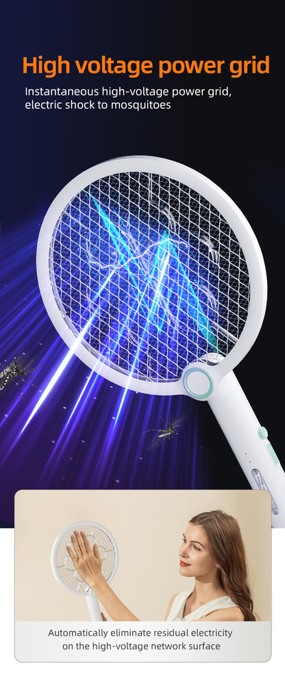 Folding USB Electric Mosquito Swatter Home Mosquito-lured Lamp