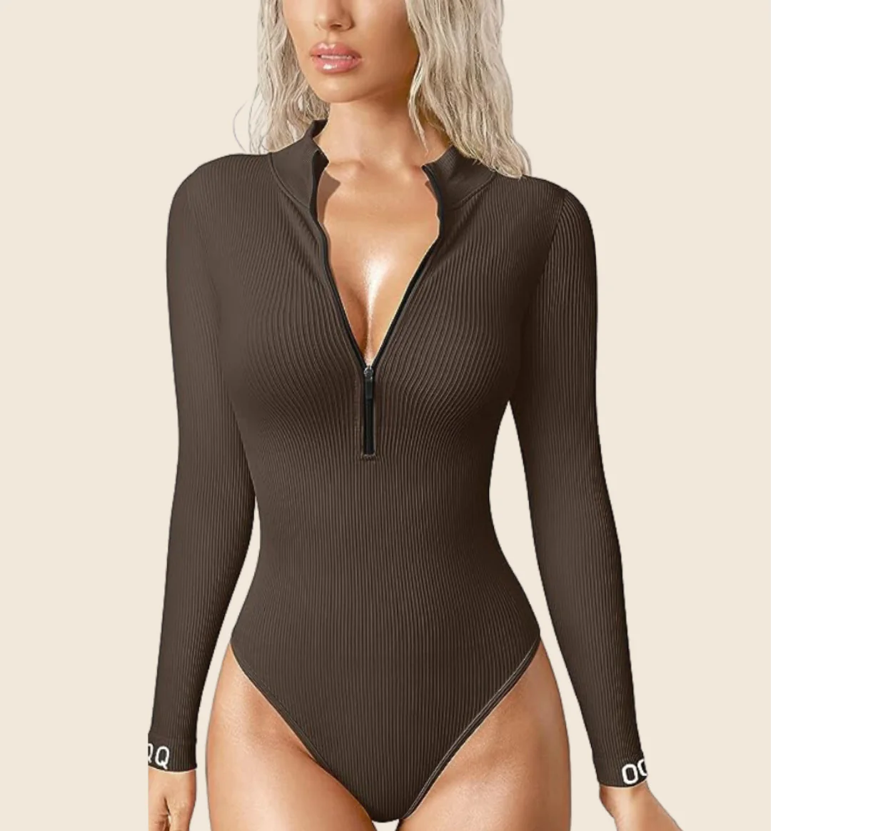 Women's Zip-Up Body Suit