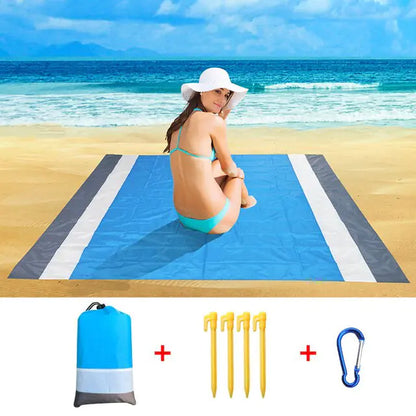 Ultimate Sand-Free Beach Mat – Large Waterproof and Quick-Dry Outdoor Blanket
