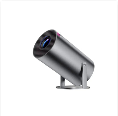 Compact Home Projector with 180° Angle & Auto-Focus
