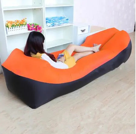 Beach Lounge Inflatable Bag – Portable Air Sofa for Outdoor Relaxation