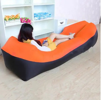 Beach Lounge Inflatable Bag – Portable Air Sofa for Outdoor Relaxation