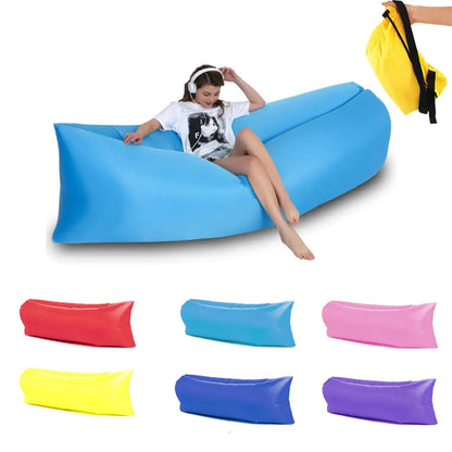 Inflatable Beach Sofa – Portable Air Lounger for Outdoor Relaxation
