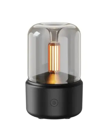 Atmosphere Light Humidifier – Candlelight Aroma Diffuser with LED Night Light